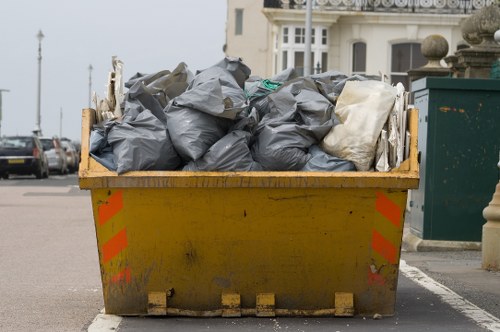 Recycling and responsible disposal during office clearance in Richmond