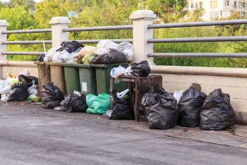 Scheduled waste collection service for a Richmond commercial site