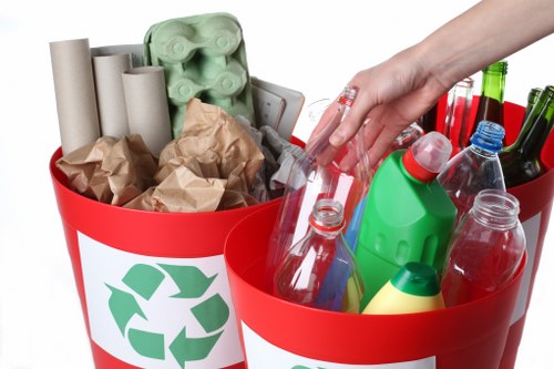 Bulky waste collection team removing oversized items from a Richmond property