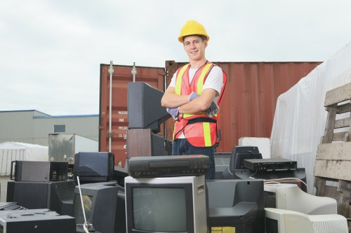Safe and professional rubbish removal Richmond team on site