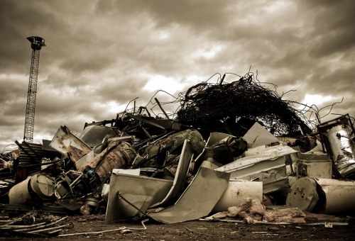 Garden rubbish clearance in Richmond with branches and green waste collected