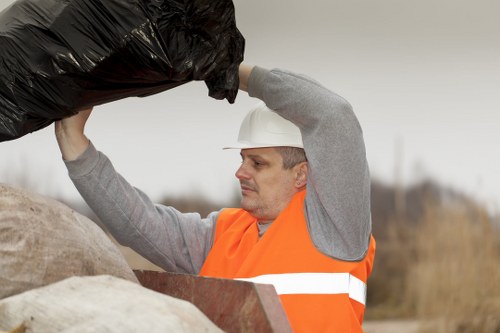 Team handling junk clearance and loading waste in Richmond